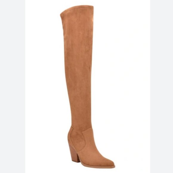 NWOT Marc Fisher LTD Gwyneth Over the Knee Boot Size 7.5M - Picture 1 of 5